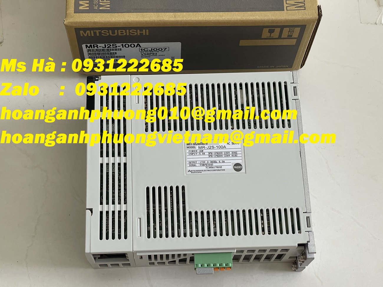 Chuyên cung cấp các dòng servo mitsubishi MR-J2S-100A 100W
